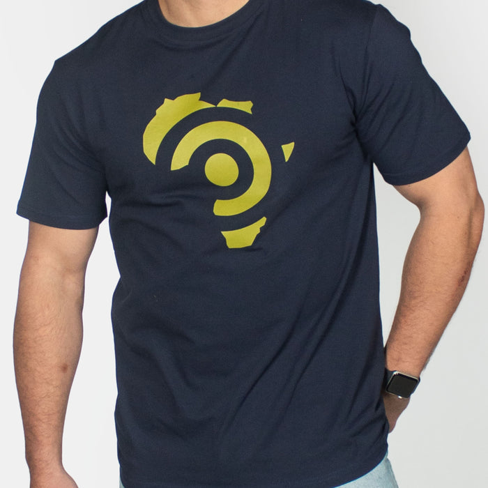 Men's Target Africa T-Shirt - Navy