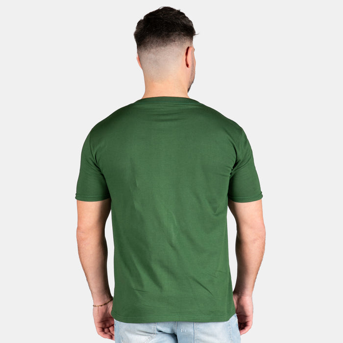 Men's Tin Tin Green And Gold T-Shirt - Green