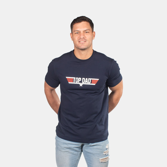 Men's Top Dad T-Shirt - Navy