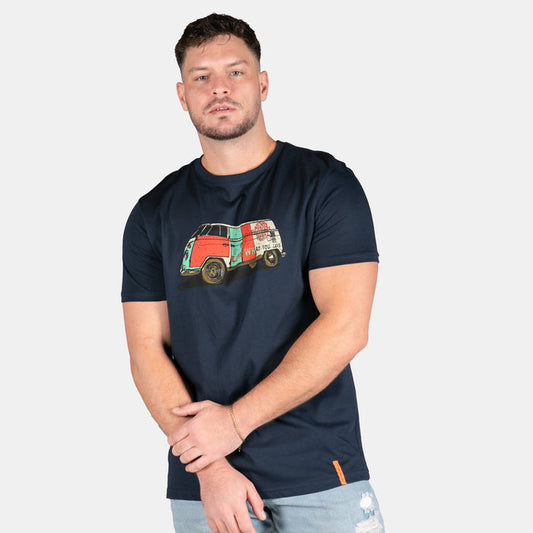 Men's VW Nostalgia T-Shirt - Navy