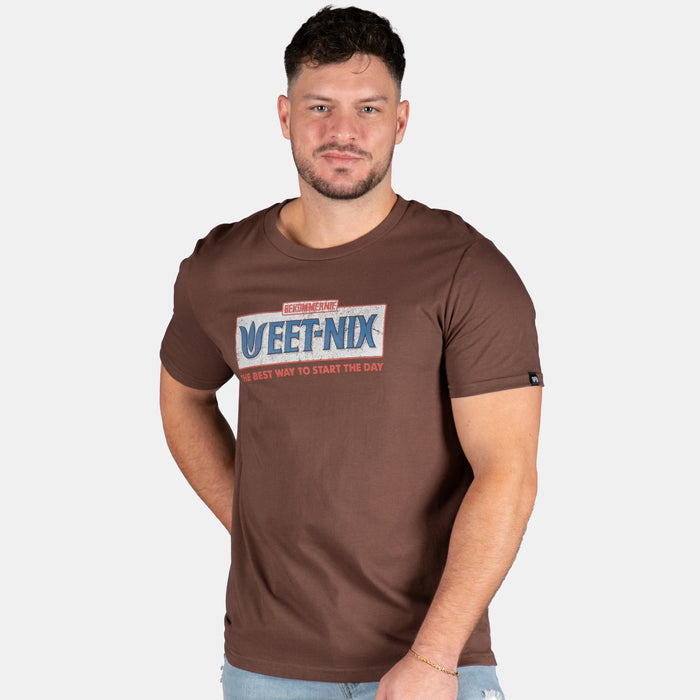 Men's Weet Niks  T-Shirt - Chocolate