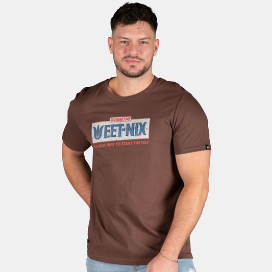 Men's Weet Niks  T-Shirt - Chocolate