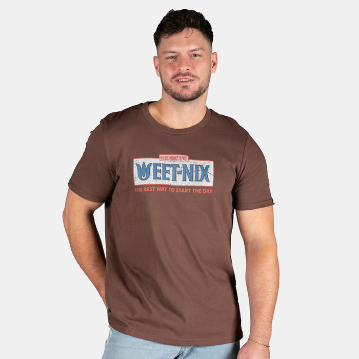 Men's Weet Niks  T-Shirt - Chocolate