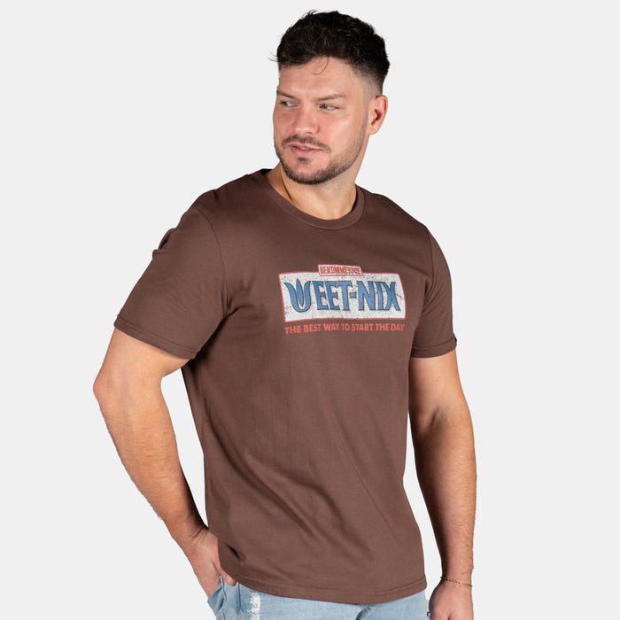 Men's Weet Niks  T-Shirt - Chocolate