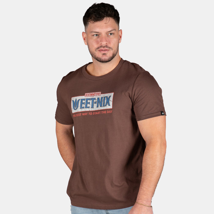 Men's Weet Niks  T-Shirt - Chocolate