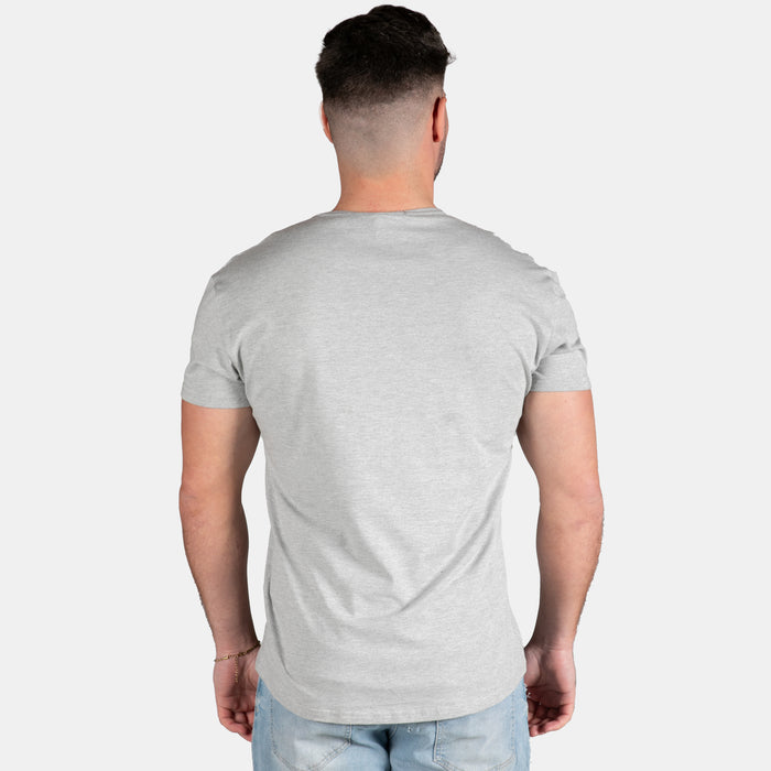 Men's Zebra Code T-Shirt - Grey