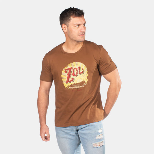 Men's Zol T-Shirt - Brown