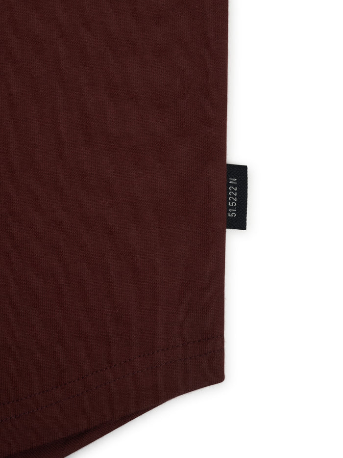 Mersey Long Sleeve Polo Shirt Parton Maroon