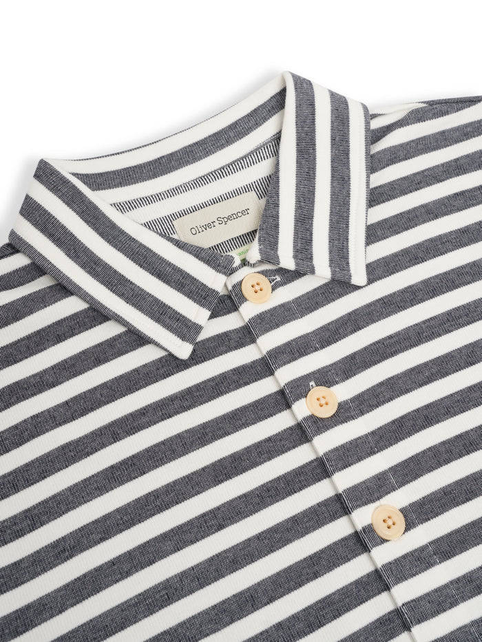 Mersey Polo Shirt Holmes Cream/Midnight