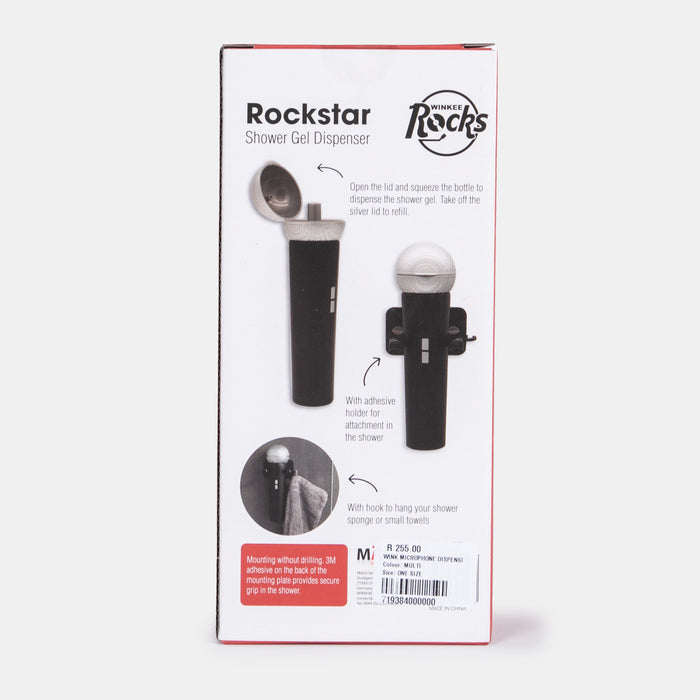 Microphone Shower Gel Dispenser