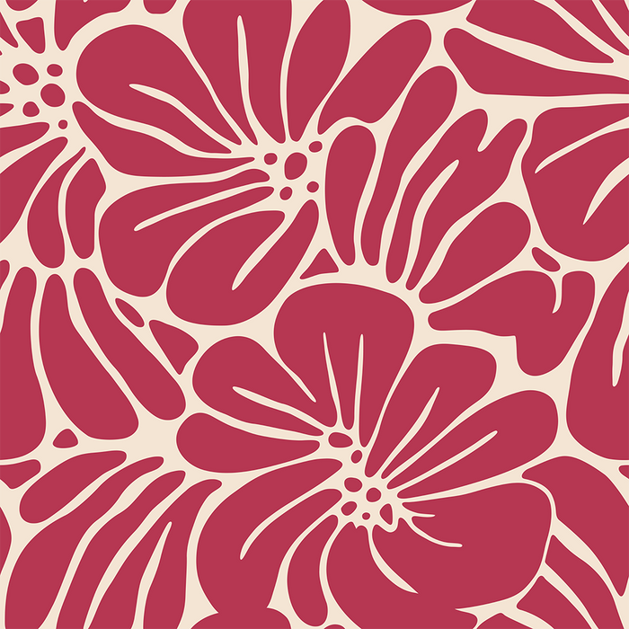 Moana Maxi Dress - Vintage Flowers Raspberry