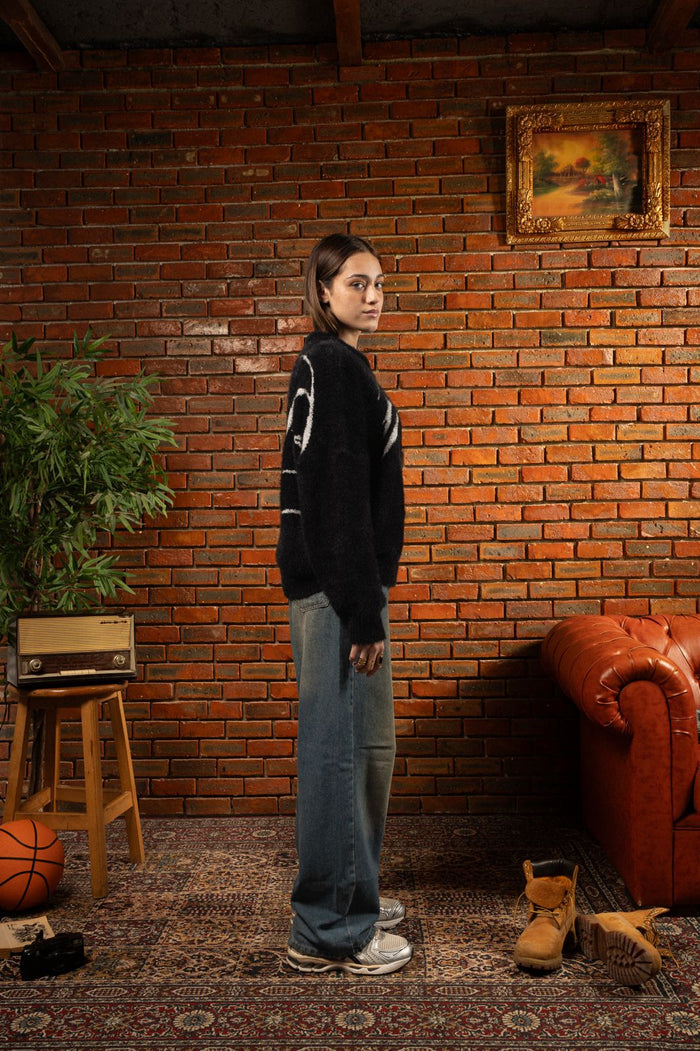 Mohair Knit Sweater