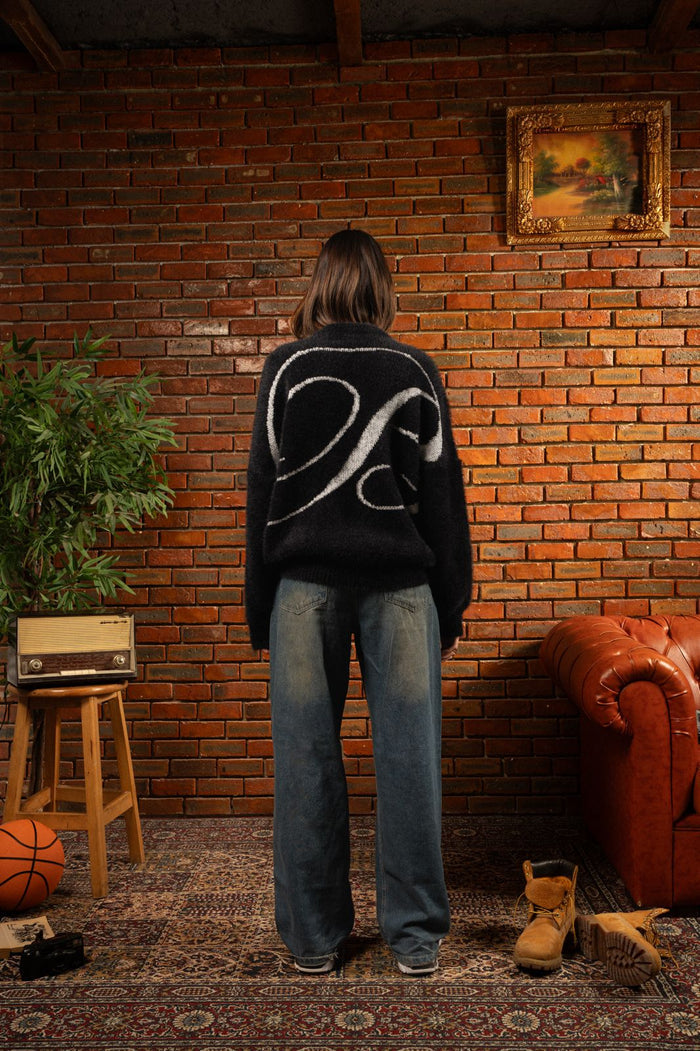 Mohair Knit Sweater