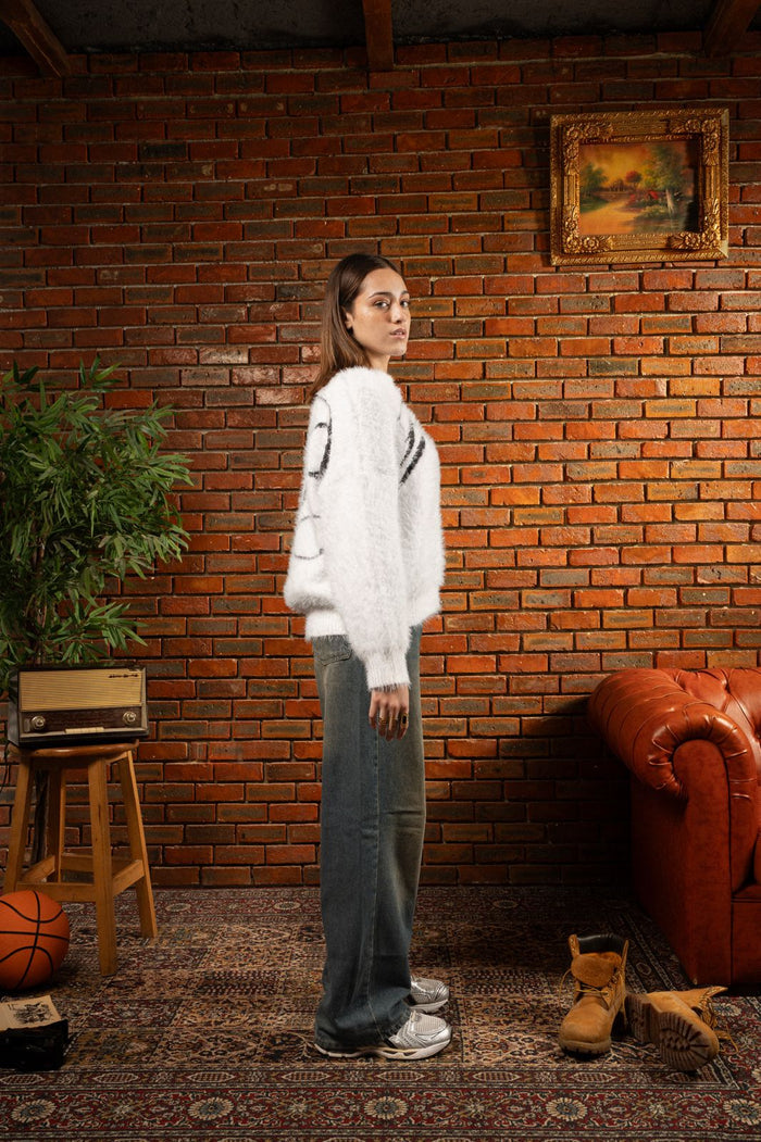 Mohair Knit Sweater