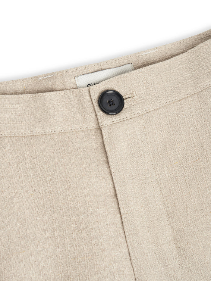 Morton Pleated Trousers Wilkes Sand