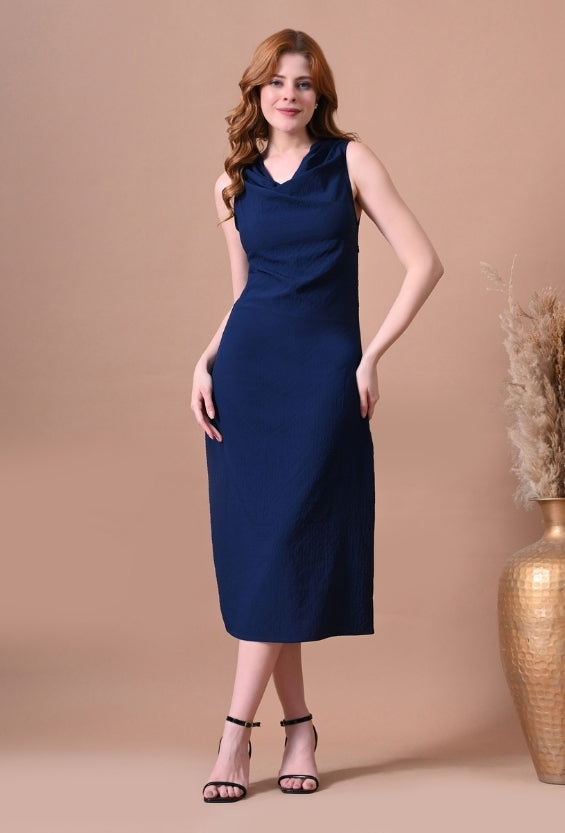 Navy Blue Women's Bodycon Dresses for Women