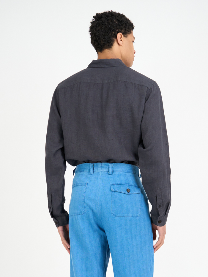 New York Special Shirt Bleeker Gunmetal Grey