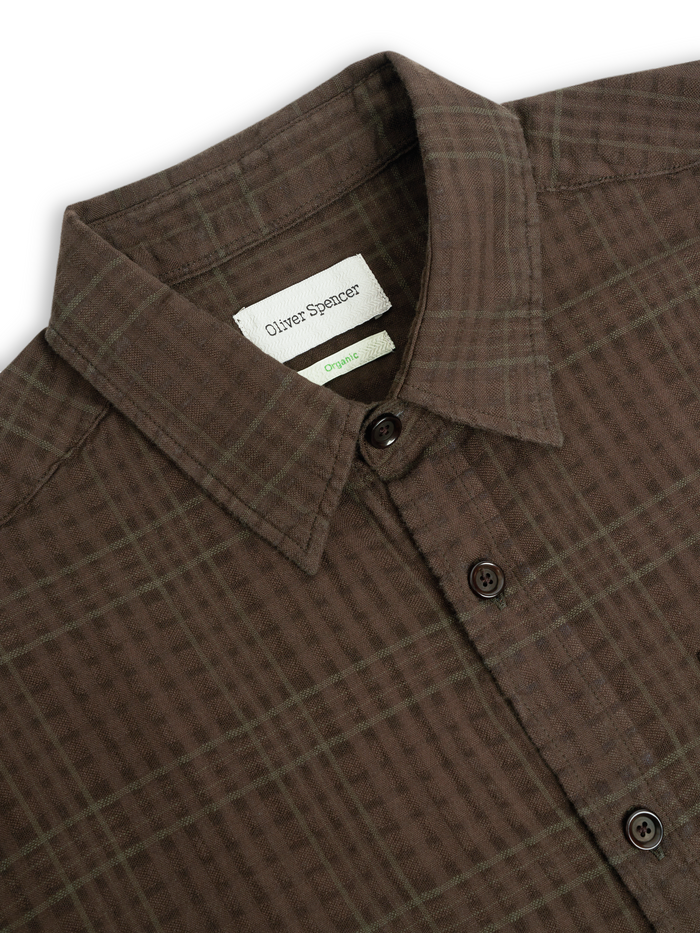 New York Special Shirt Connell Chocolate Brown