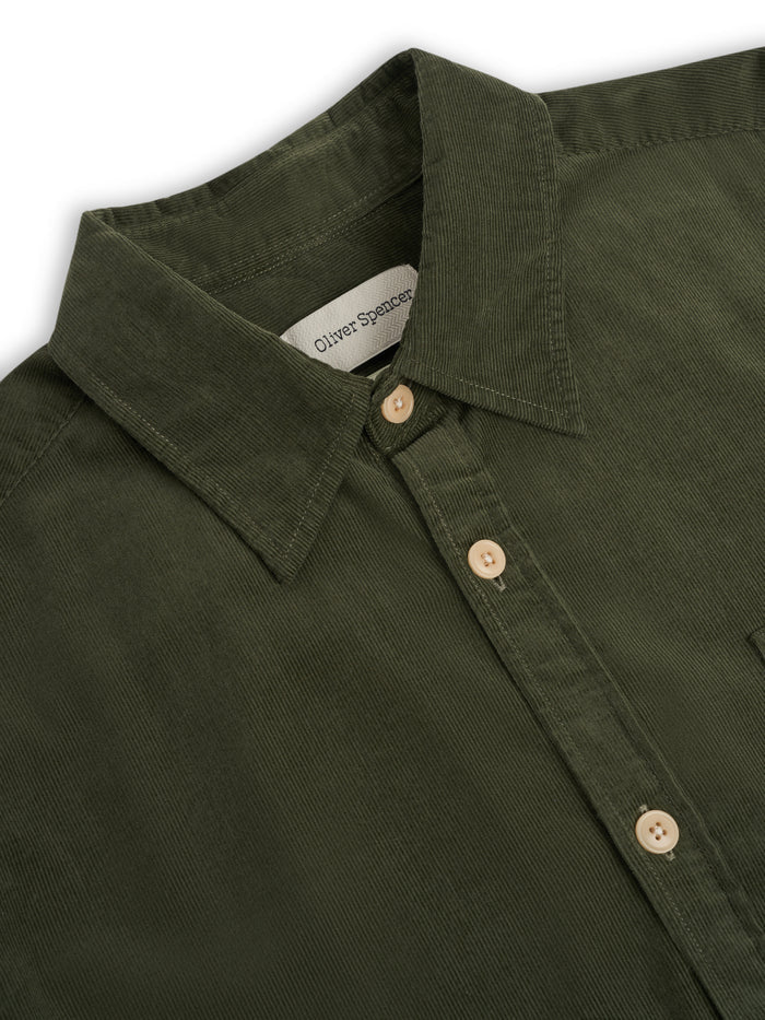 New York Special Shirt Mersey Cord Green