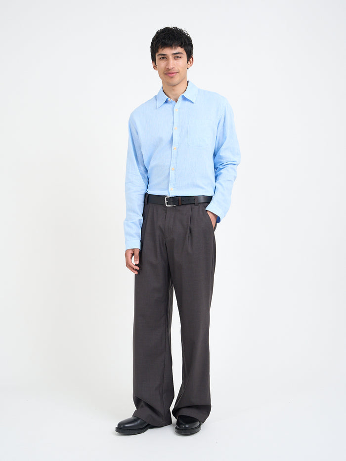 New York Special Shirt Perkins Blue