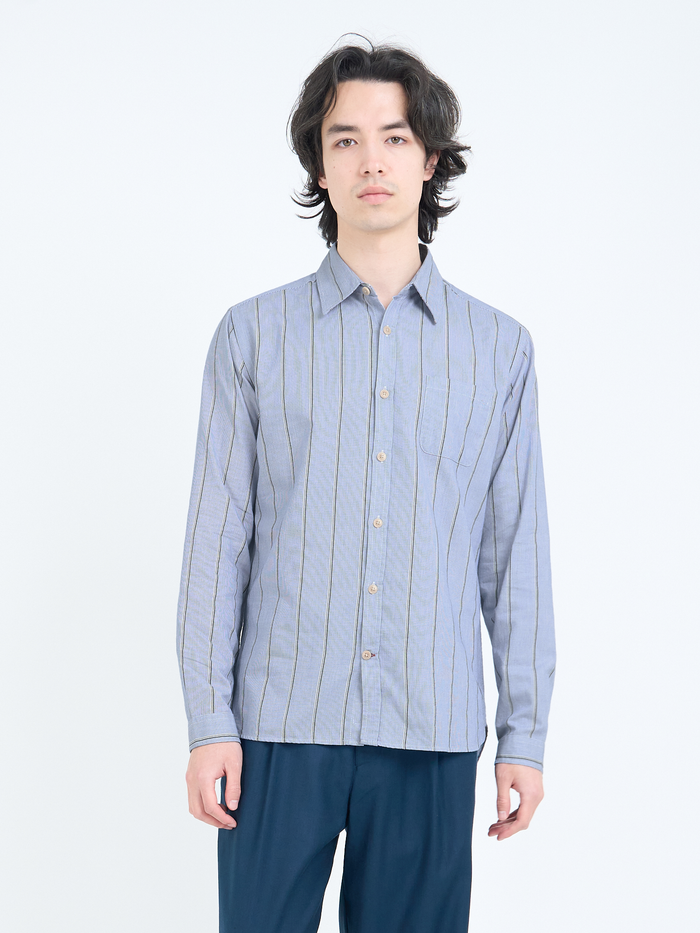 New York Special Shirt Pinwell Blue