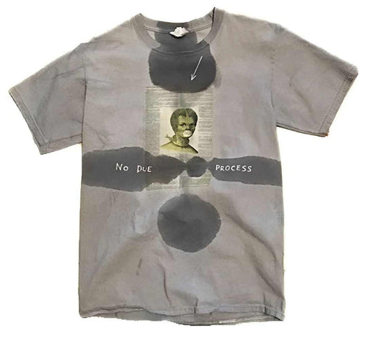 No Due Process Prototype T-shirt by h.m. Peavy