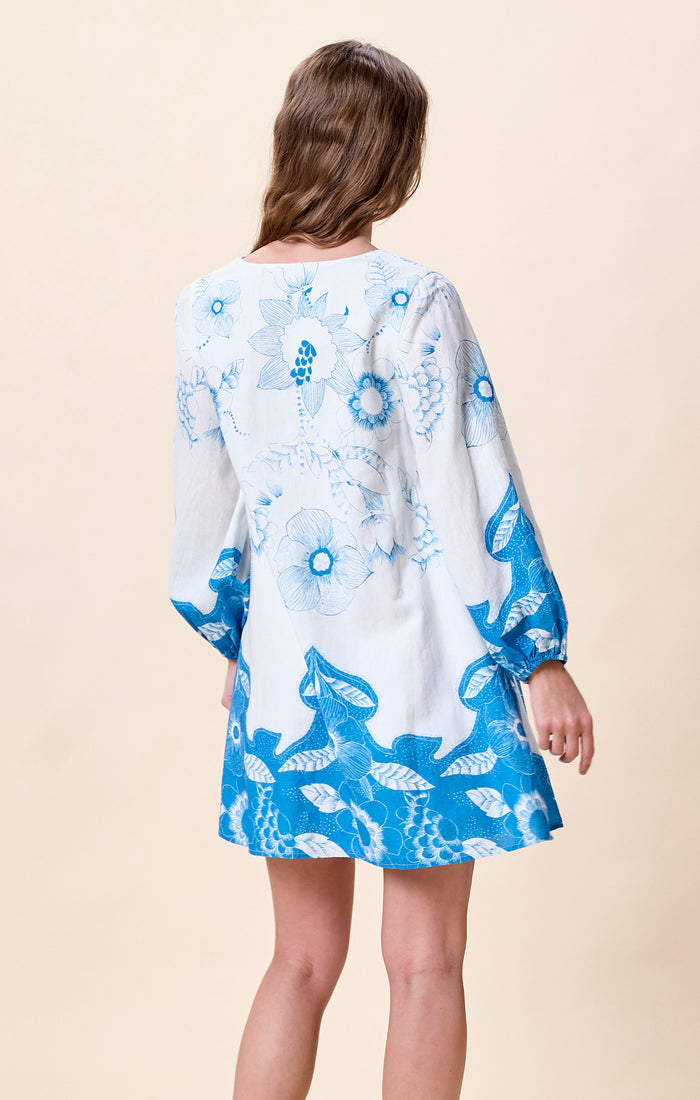 Noemie Mini Dress in Celestia