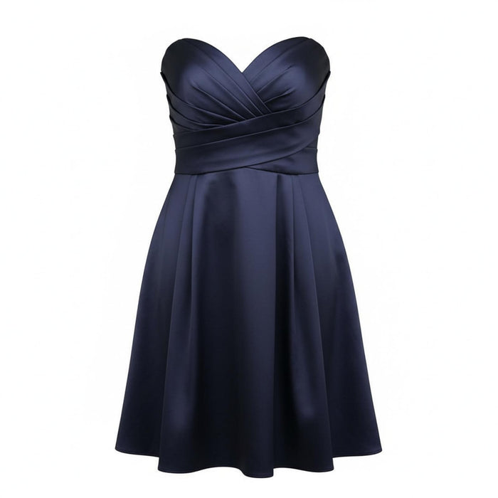 NWOT 4 navy David's Bridal Dress