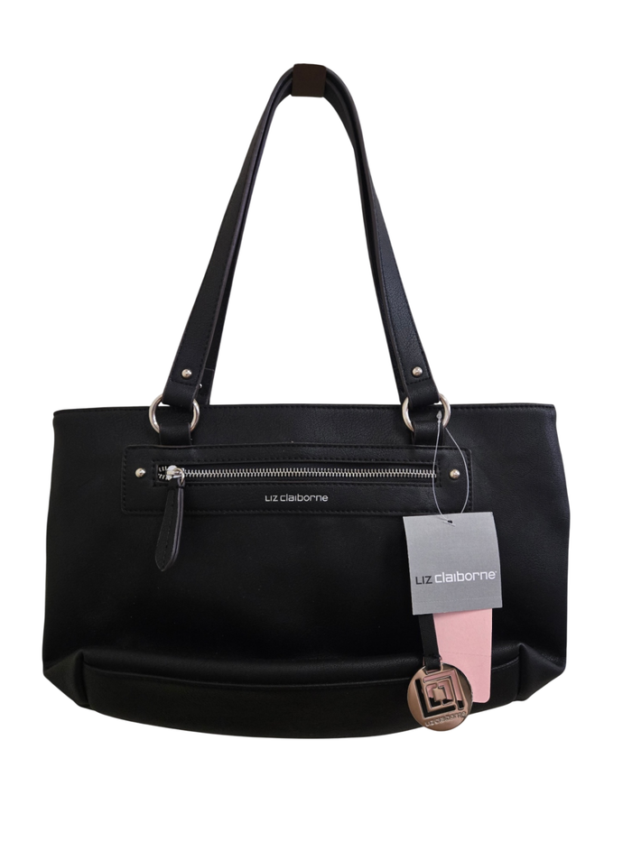 NWT black Liz Claiborne tote Purse