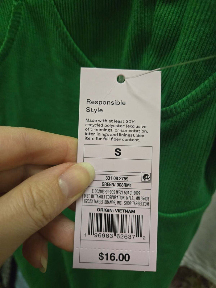 NWT S green Wild Fable Dress