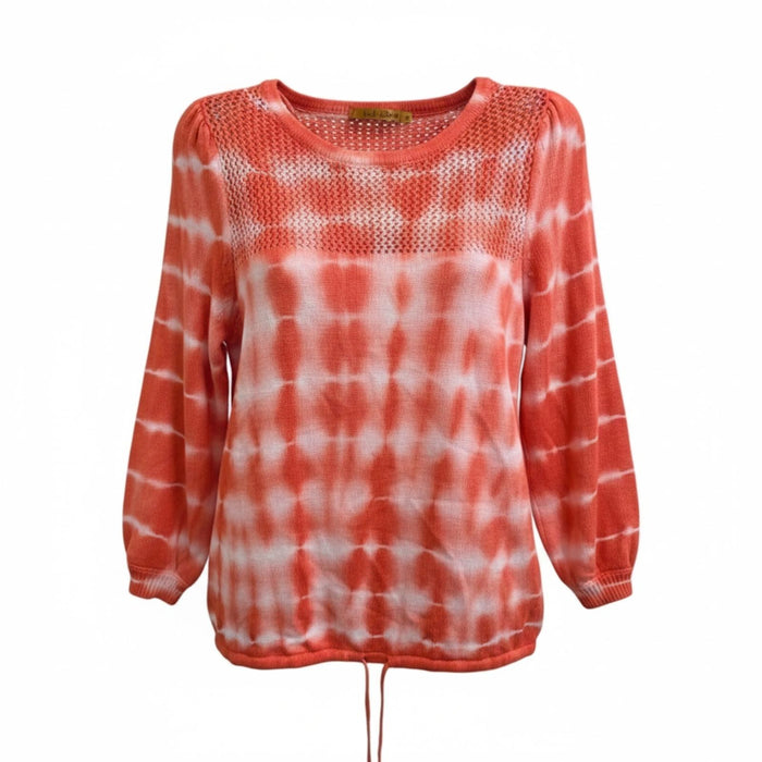 NWT S Orange and White Belldini Sweater