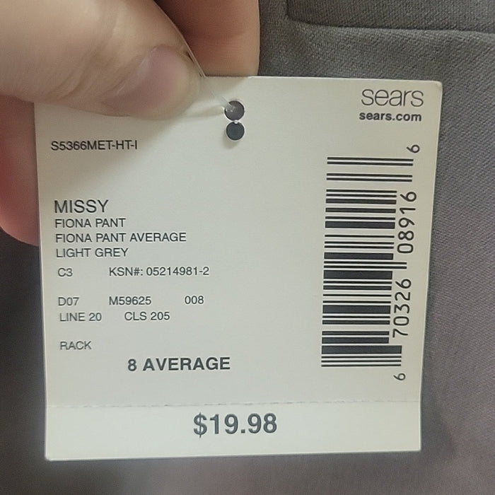 NWT women's gray slacks