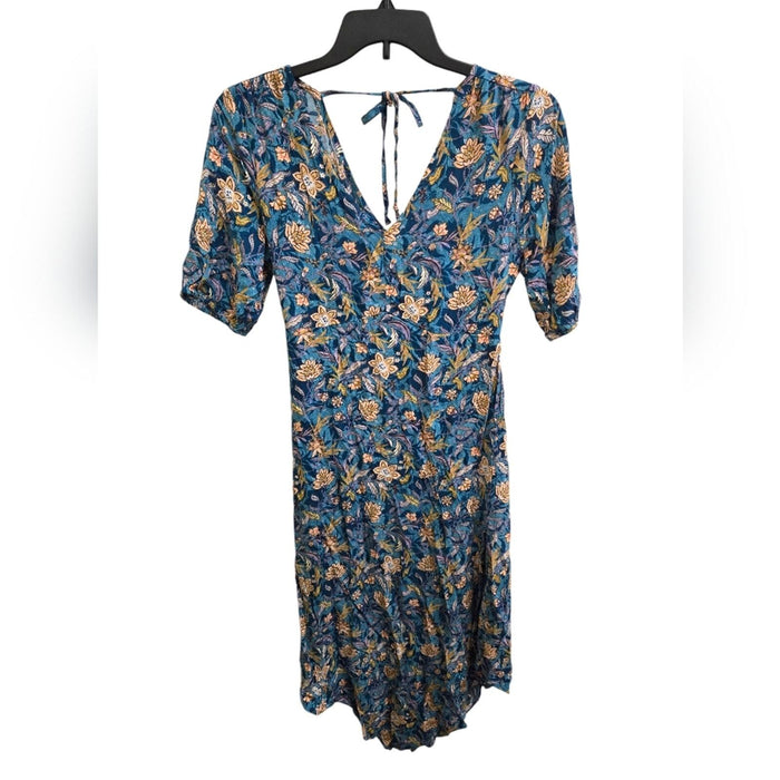 NWT Women's Small blue floral dress