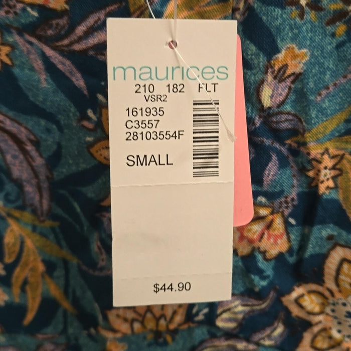 NWT Women's Small blue floral dress