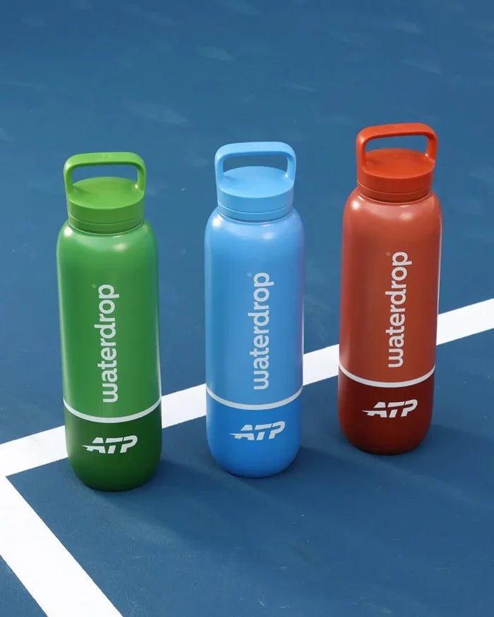 Waterdrop Official ATP Tour All Purpose Thermo - 1L - Grass Green Water Bottle