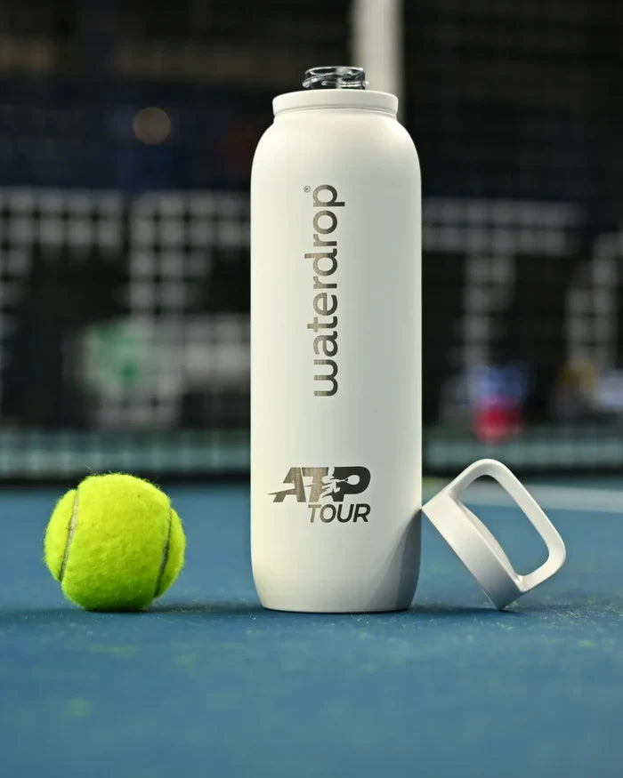 Waterdrop Official ATP Tour All Purpose Thermo - 1L - White Water bottle