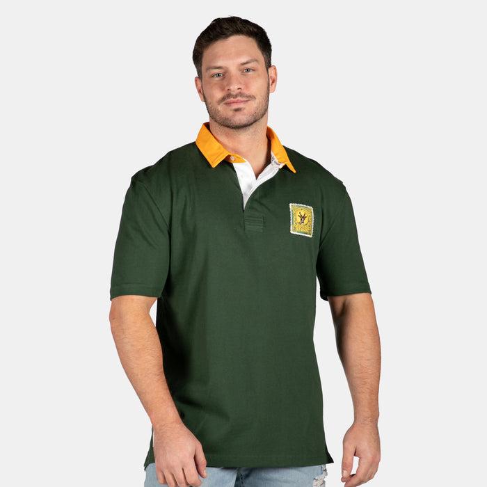 Old School SA Supporter Short Sleeve Shirt - Green