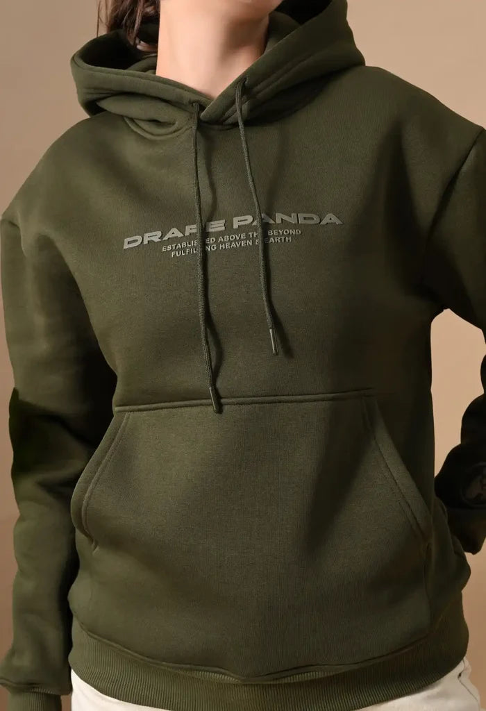 Olive Green Men's Pullover Hoodies for Men