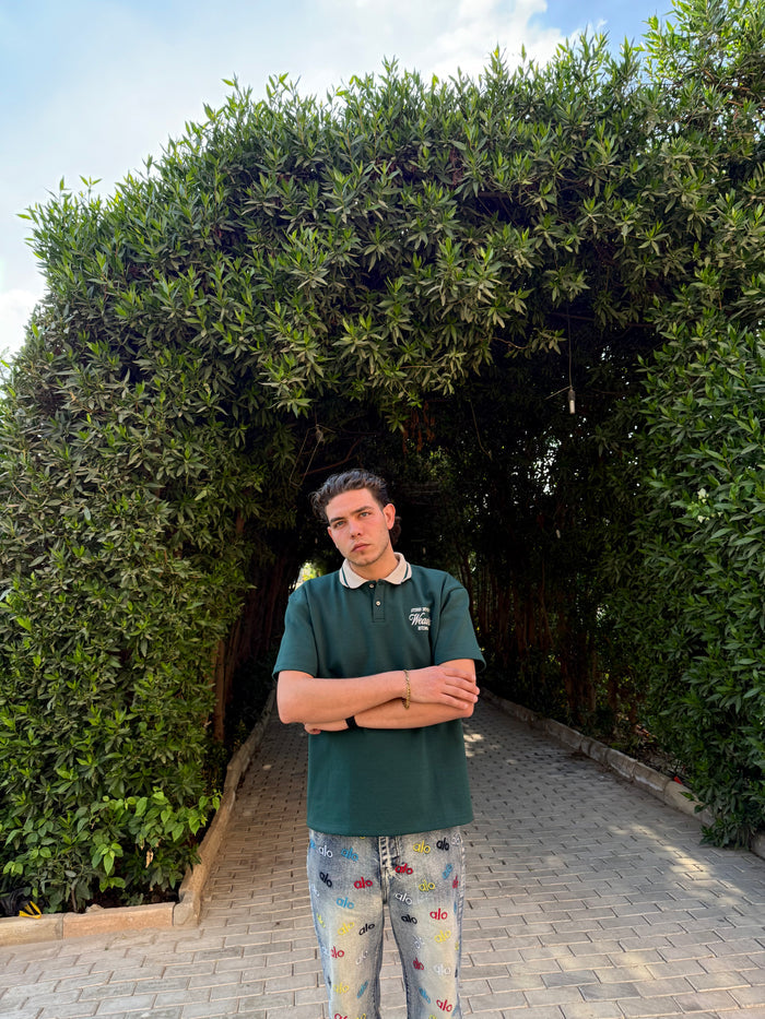 Olive Line Polo