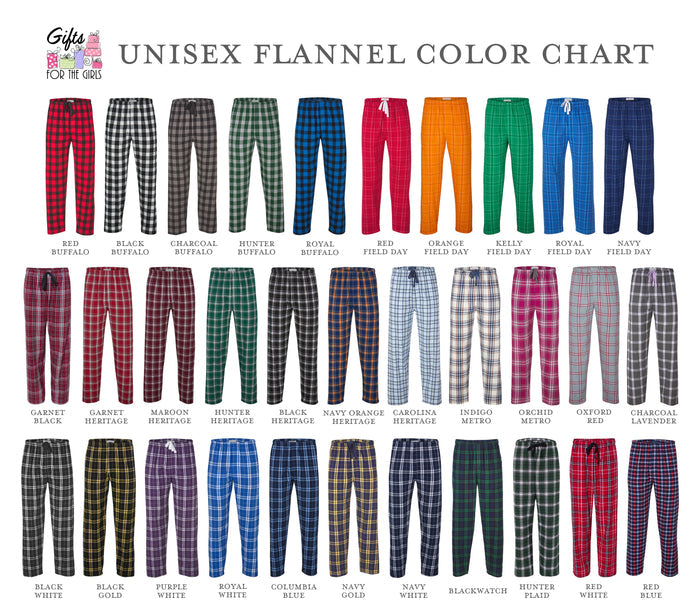 Omega Phi Alpha Flannel Pants