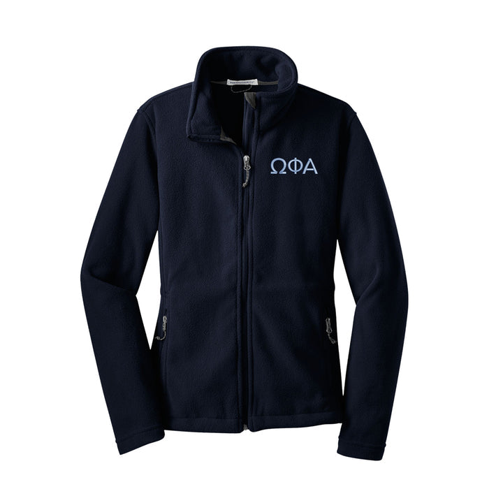 Omega Phi Alpha Fleece Jacket