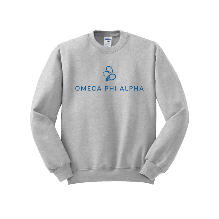 Omega Phi Alpha Logo Crewneck
