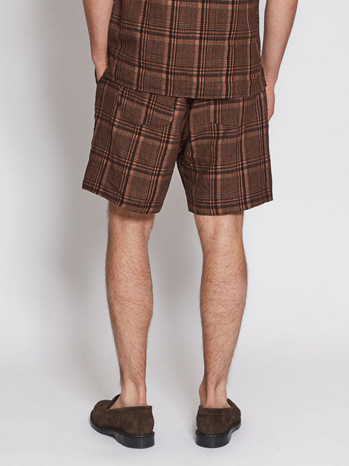 Osborne Drawstring Shorts Burrow Brown