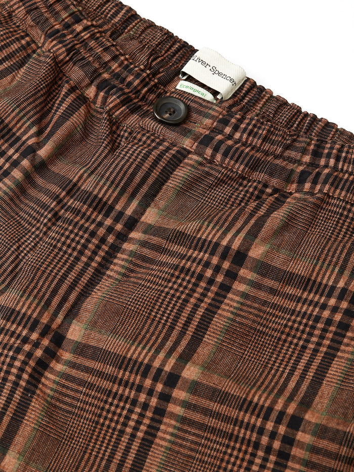 Osborne Drawstring Shorts Burrow Brown
