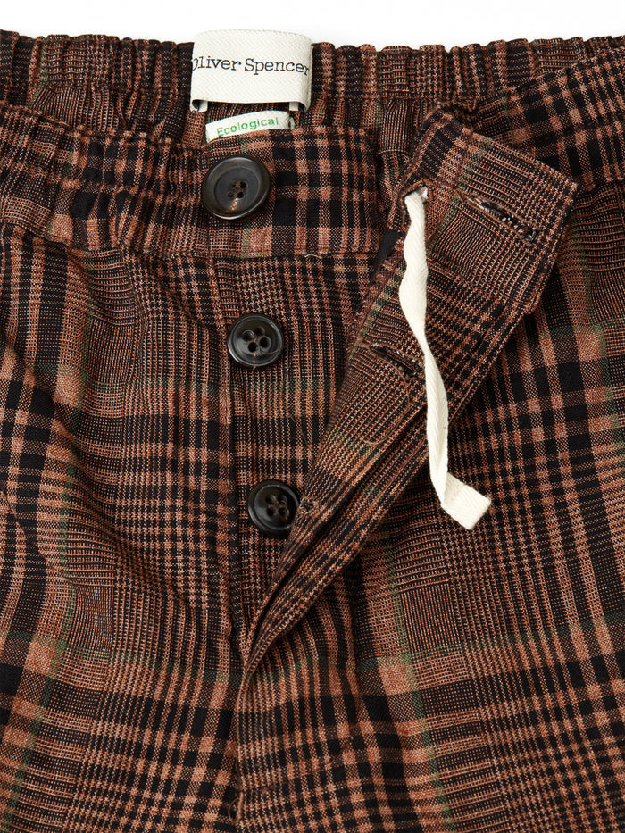 Osborne Drawstring Shorts Burrow Brown