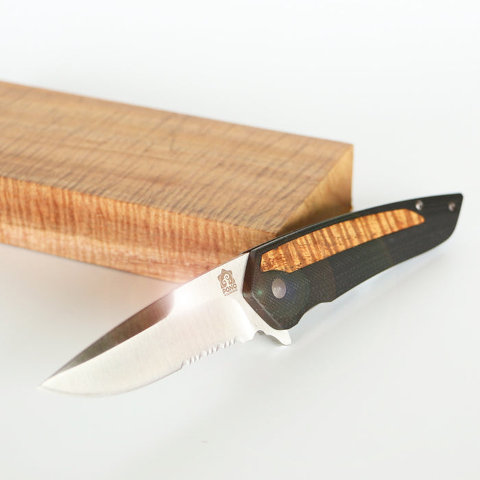 Pahi Koa Wood Cutting Tool - Open View