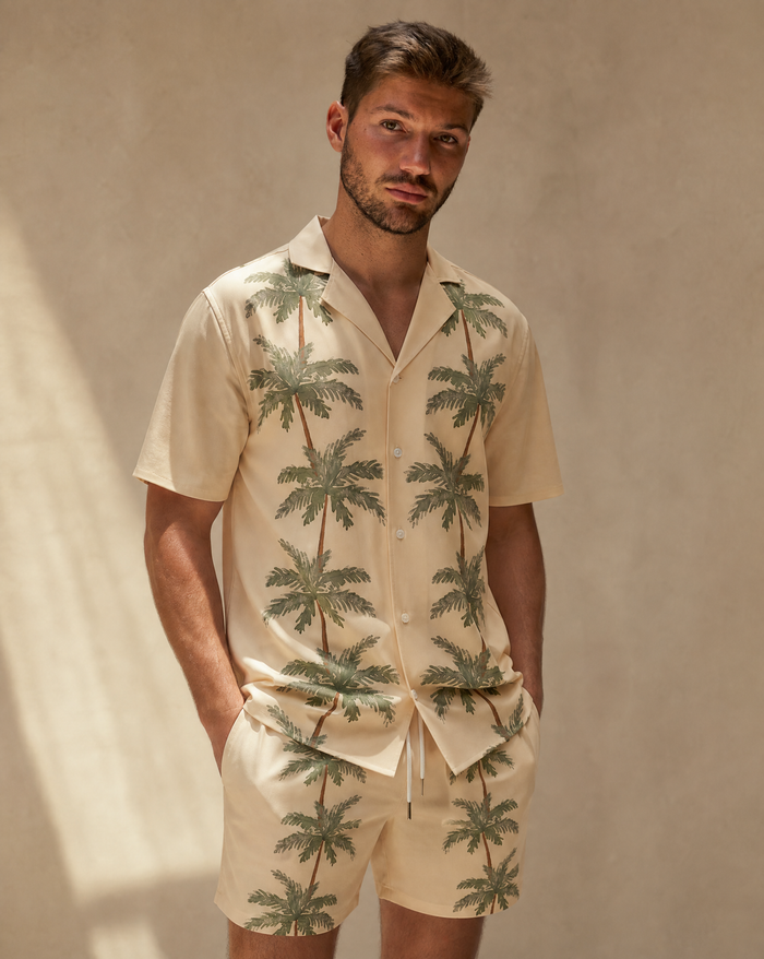 Palm Row Swim Short