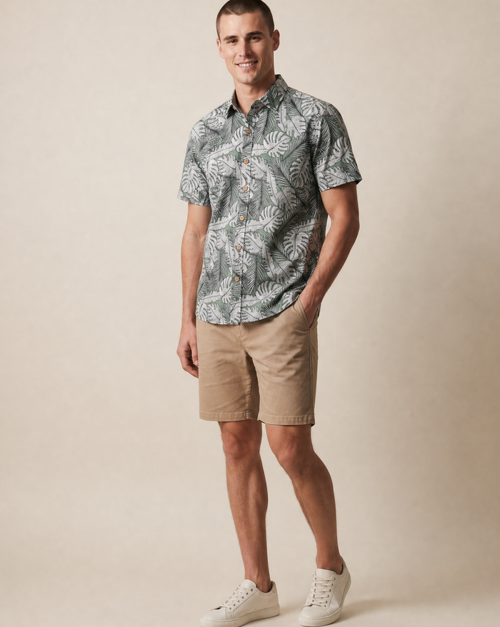 Palms Aloha - Jungle Green
