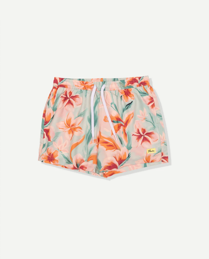 Pastel Flower Swim Short