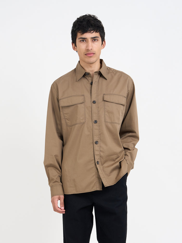 Penryn Overshirt (Loose Fit) Gilman Beige